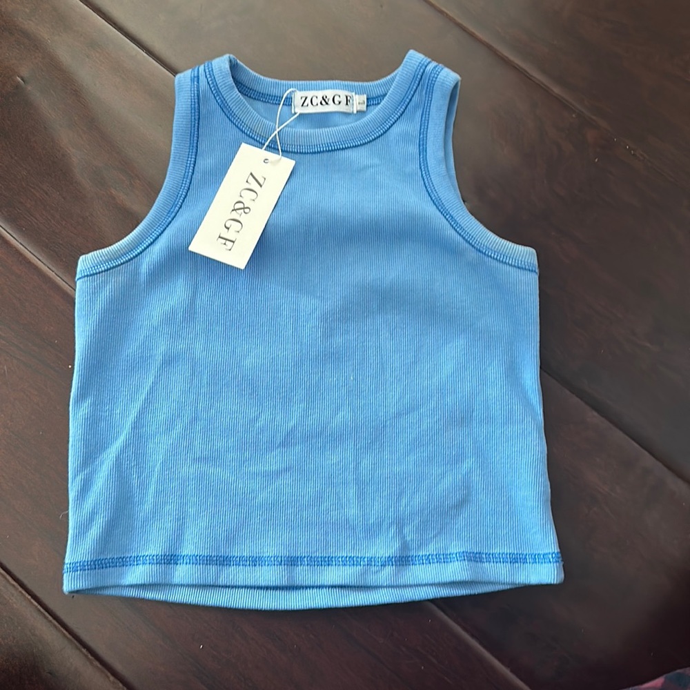 New light blue top